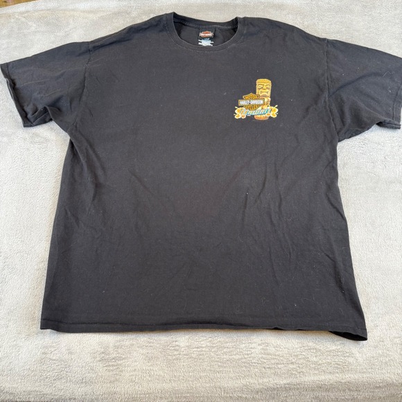 Harley-Davidson Hawaii Ride the Dream Graphic‎ Tee Biker T-Shirt 2XL - Picture 1 of 8